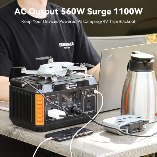 portable solar power station