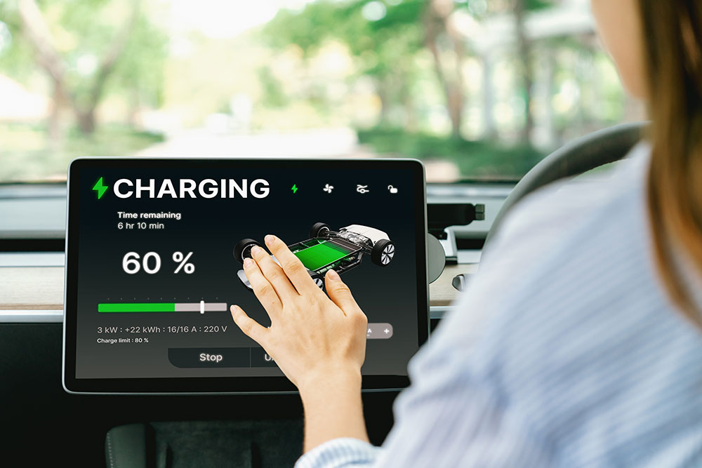 portable EV charging station